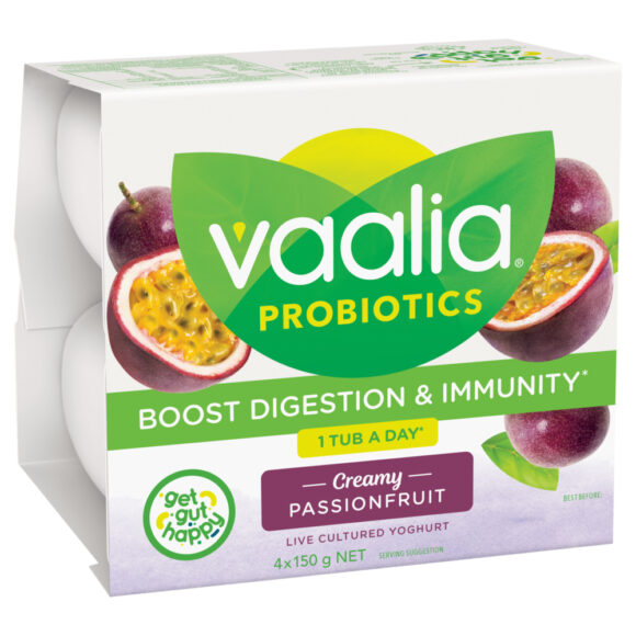 Vaalia Passionfruit Yoghurt 4×150 g