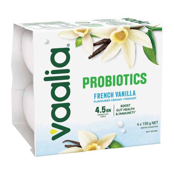 Vaalia French Vanilla Yoghurt 4×150 g