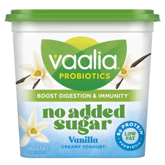 Vaalia No Added Sugar Vanilla 900 g