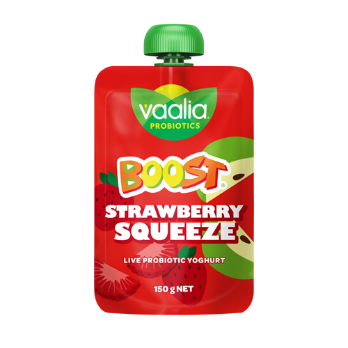 Vaalia Boost® Strawberry Squeeze® yoghurt 150 g