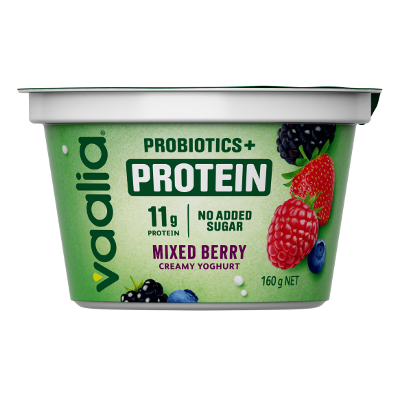 Vaalia Probiotics + Protein Mixed Berry 160 G