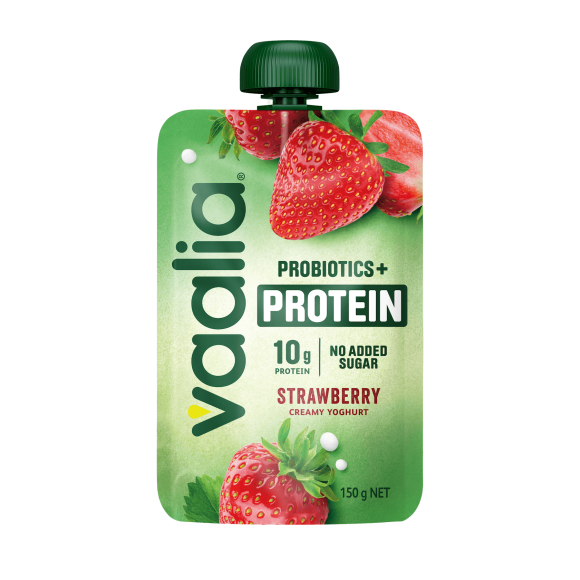 Vaalia Probiotics + Protein Strawberry Pouch 150 G