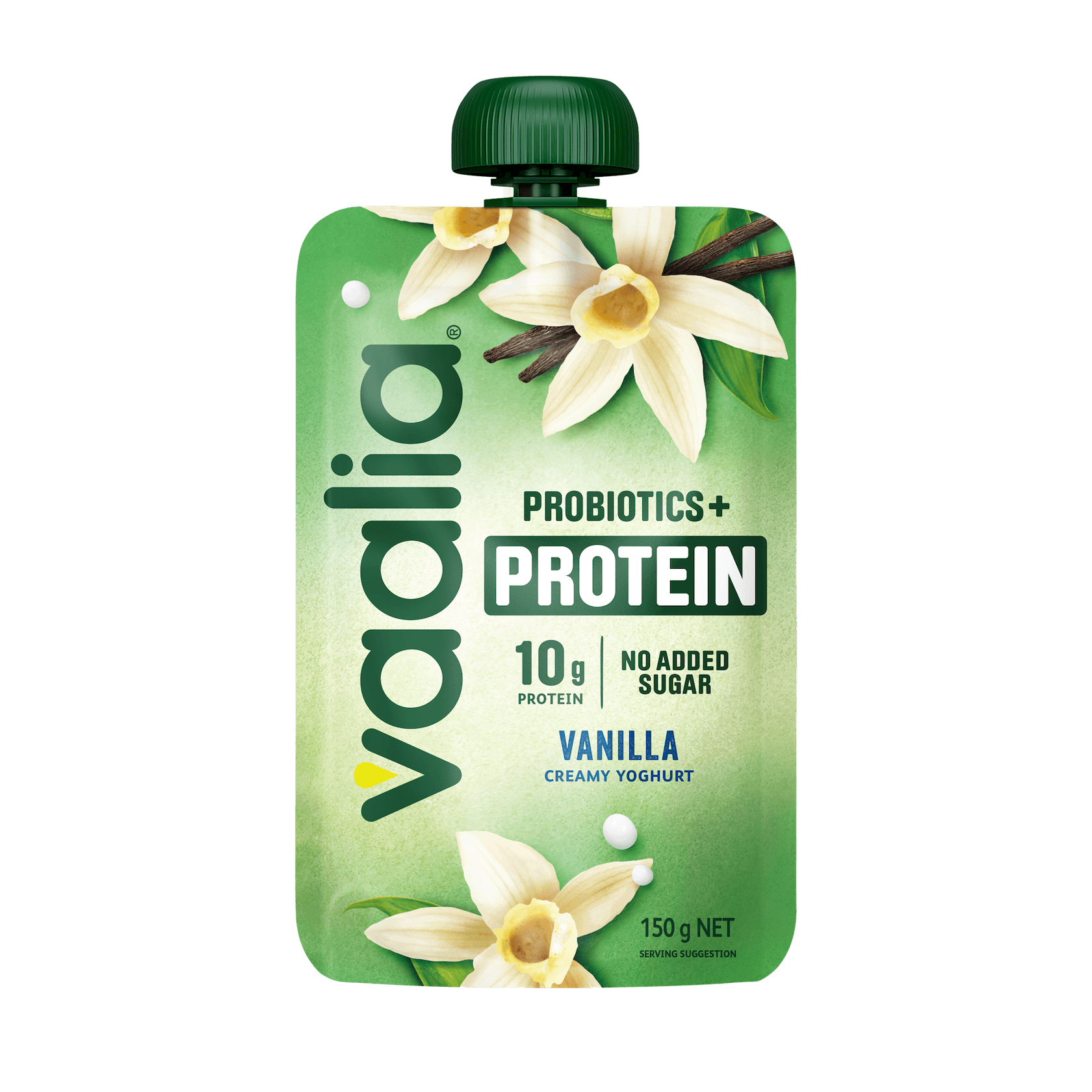 Vaalia Probiotics + Protein Vanilla Pouch 150 G